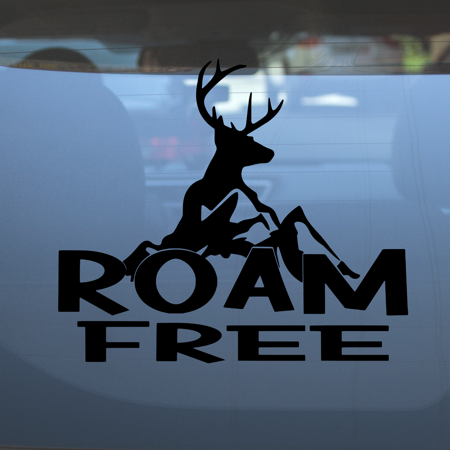 Roam Free Inspirational – Vinyl Decal – Car Decal, Truck Decal, Van Decal & More!