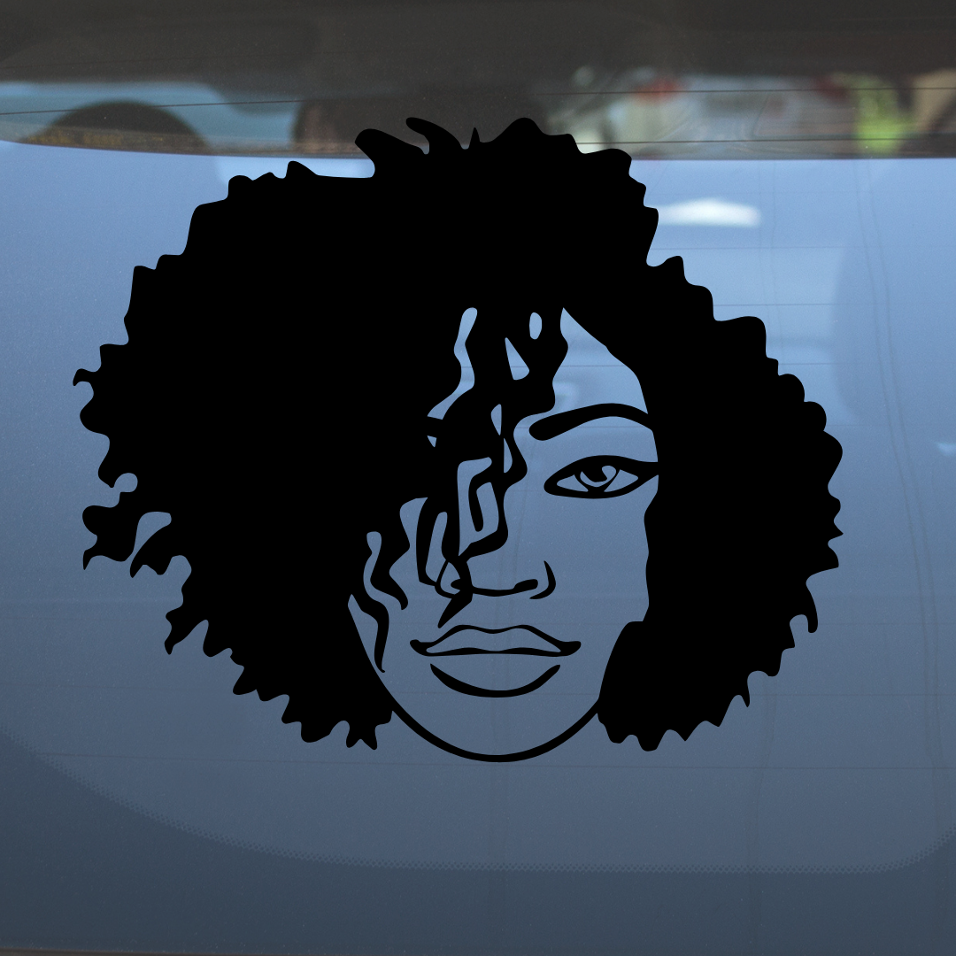 Natural Beauty – Vinyl Decal – Car Decal, Truck Decal, Van Decal & More!