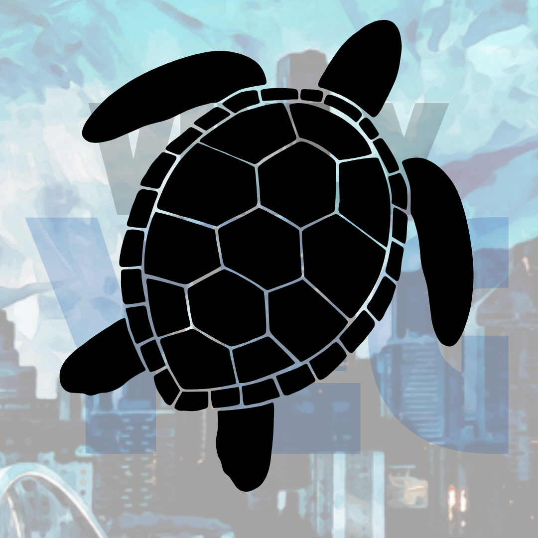 Sea Turtle – Vinyl Decal – Car Decal, Truck Decal, Van Decal & More!