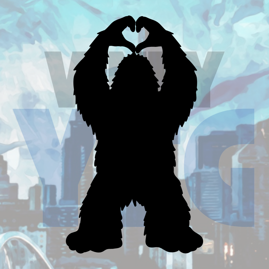 Bigfoot Love – Vinyl Decal – Car Decal, Truck Decal, Van Decal & More!